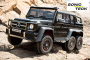 Ride on Car - 2 Seater _ Mercedes Benz G63 6x6 AMG with Adult Seat - 24 Volts -Electric Kids Car - Remote Control