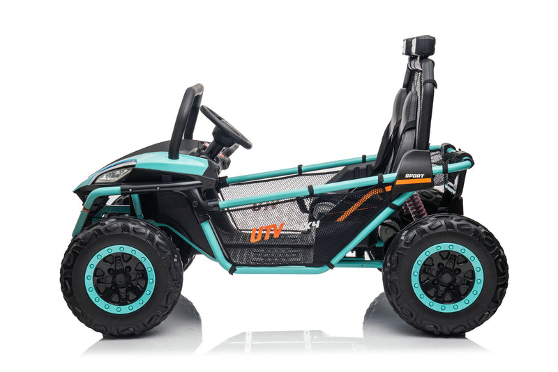 Kids Ride on Car - 24 volts - 2 Seater - Remote control - Razor UTV - Brushless Motor - Lifted Suspension - Off-Road Rubber Tires - Electric Kids Car