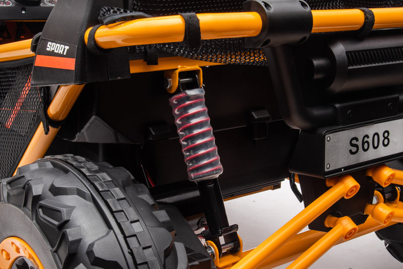 Kids Ride on Car - 24 volts - 2 Seater - Remote control - Razor UTV - Brushless Motor - Lifted Suspension - Off-Road Rubber Tires - Electric Kids Car