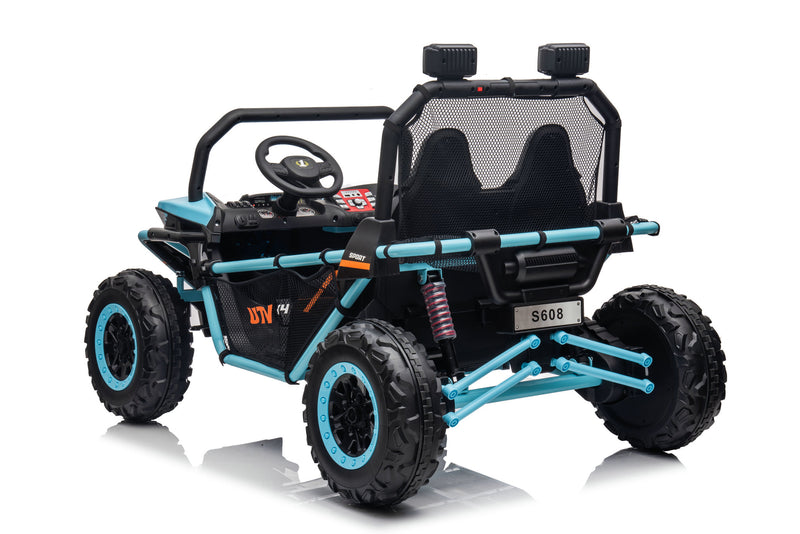 Kids Ride on Car - 24 volts - 2 Seater - Remote control - Razor UTV - Brushless Motor - Lifted Suspension - Off-Road Rubber Tires - Electric Kids Car