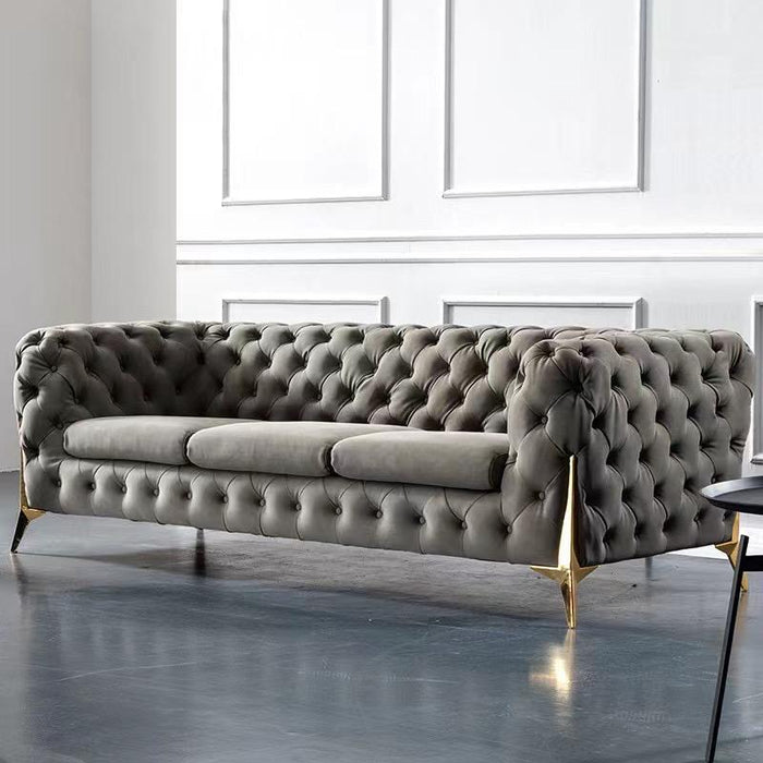 Diamond Velvet Sofa Set Or Individual Piece