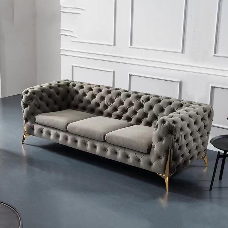 Diamond Velvet Sofa Set Or Individual Piece