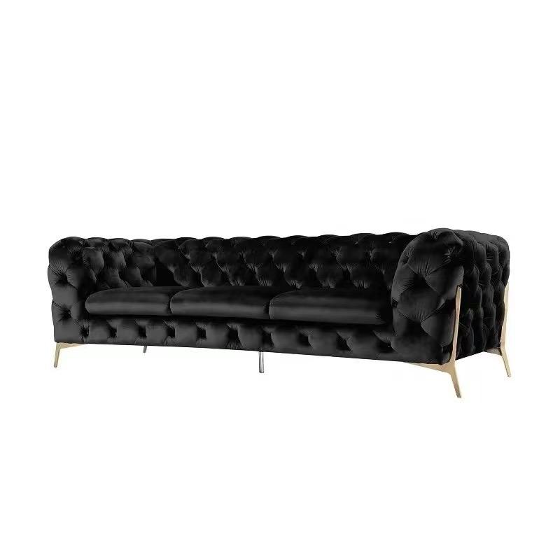 Diamond Velvet Sofa Set Or Individual Piece