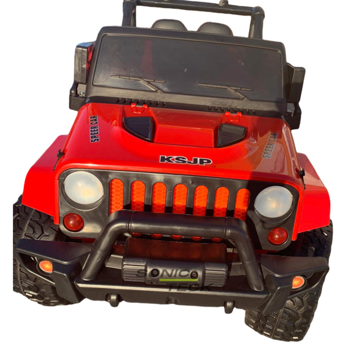 2025 Jeep | Ride on Car |  4x4 | Rubber Tires | 2 Seater | Hydraulics